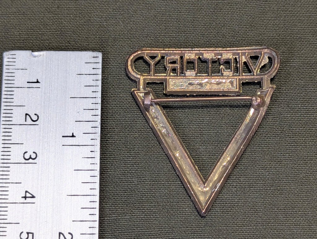 Victory Morse Code V Pin — image 2