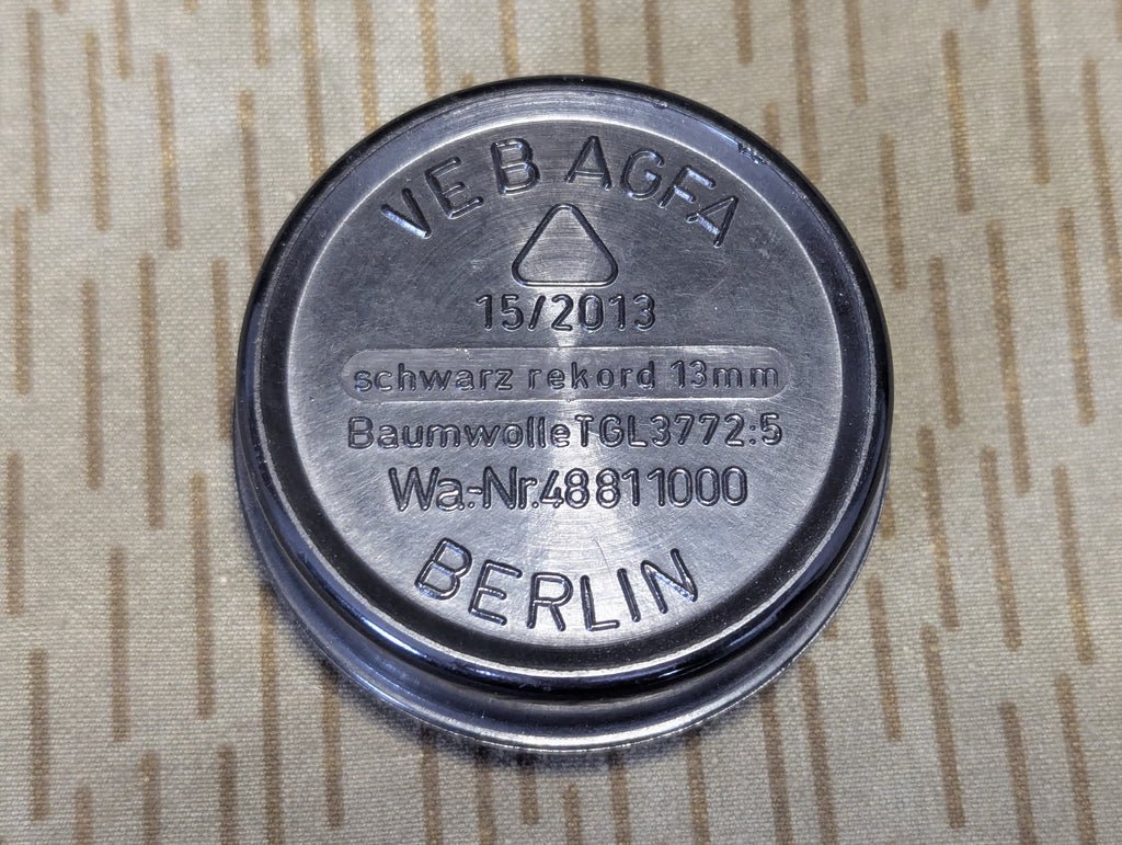 VEB Agfa Bakelite Typewriter Ribbon Container — image 3