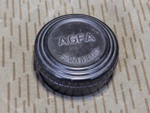 VEB Agfa Bakelite Typewriter Ribbon Container