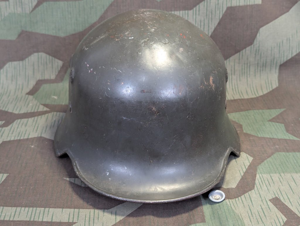 Original German M34 Green Helmet Police-Fire-RLB-etc. — image 2