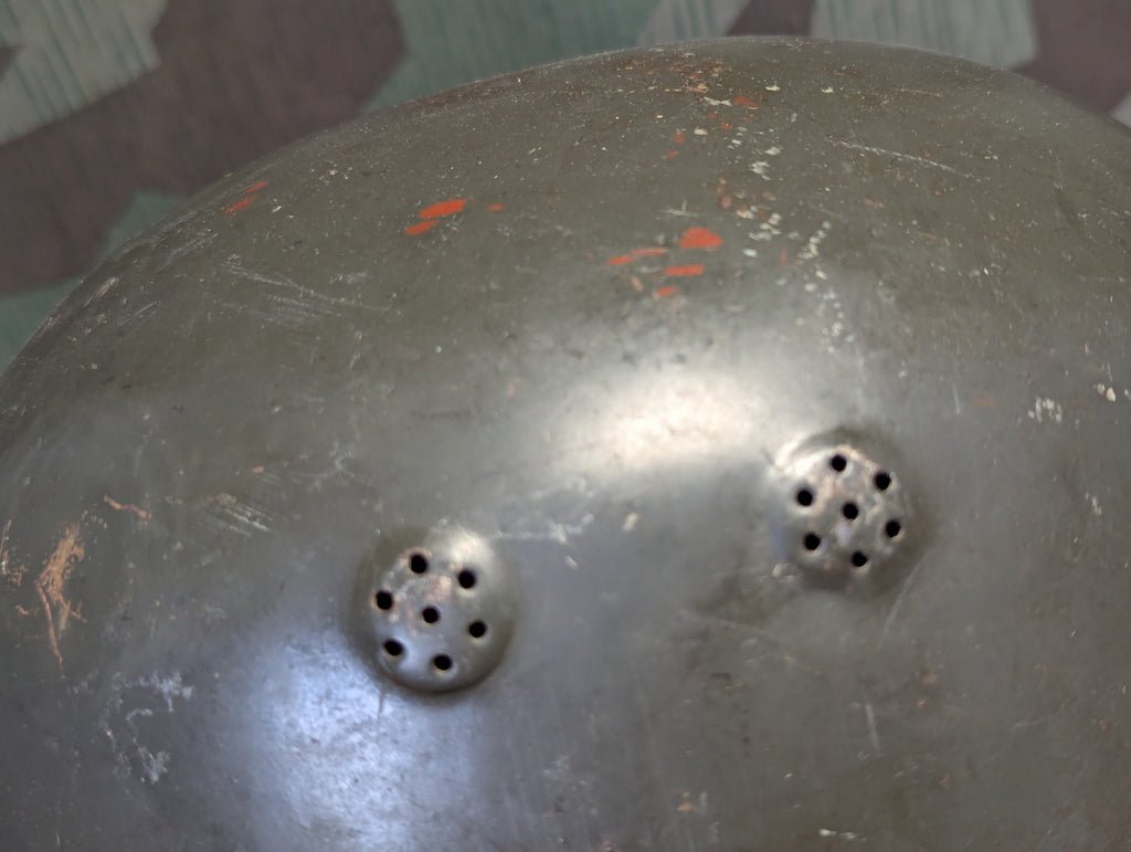 Original German M34 Green Helmet Police-Fire-RLB-etc. — image 5