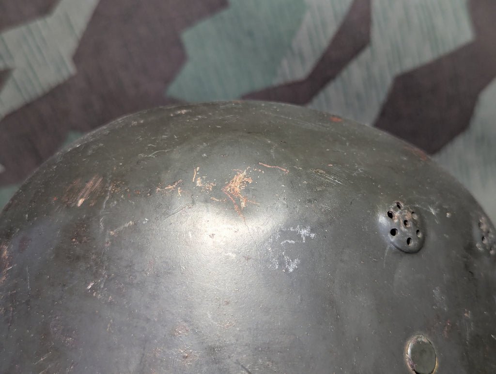 Original German M34 Green Helmet Police-Fire-RLB-etc. — image 6