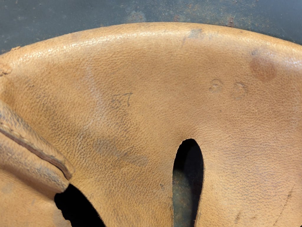 Original German M34 Green Helmet Police-Fire-RLB-etc. — image 8