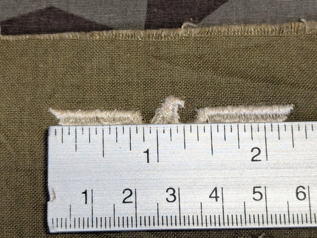 Original Embroidered Wehrmacht Eagle Late War — image 3