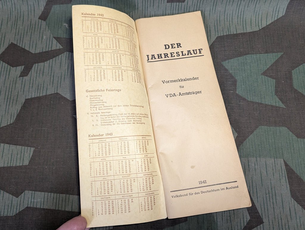Der Jahreslauf 1942 Calendar for VDA Officials — image 3