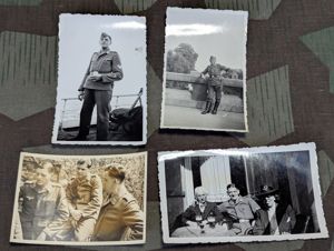 Lot of 4 Luftwaffe Soldier Photos