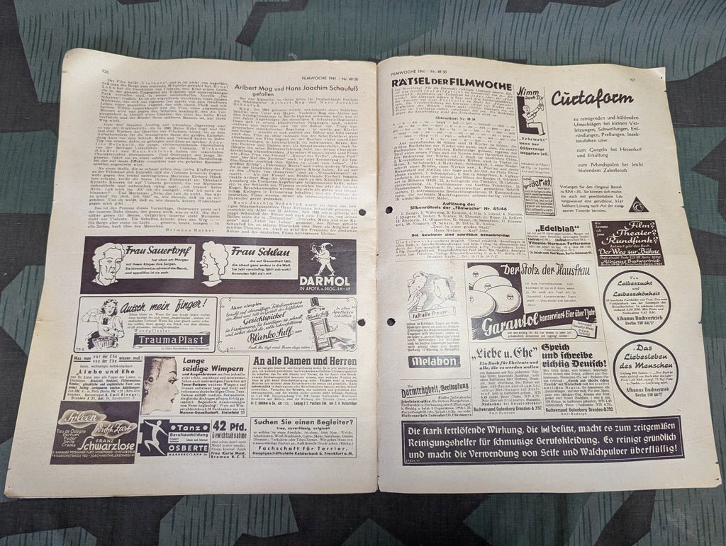 Film Woche Magazine 3 Dec 1941 — image 9