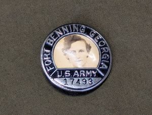 Women's Army ID Badge Fort Benning Georgia