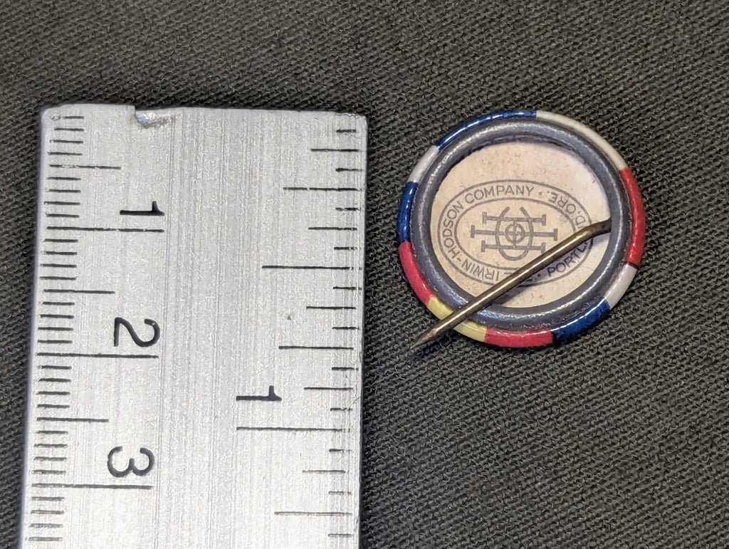 Salvation Army War Service Fund Pin — image 2