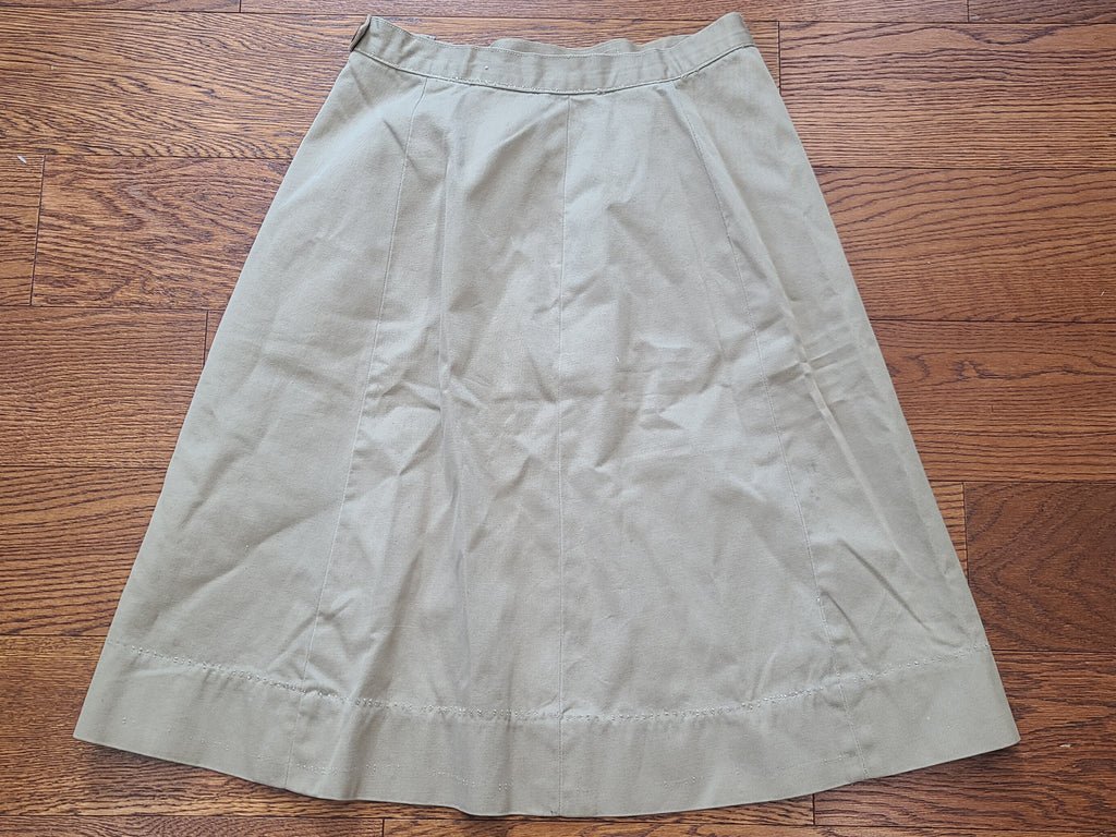 WAC Khaki Skirt(W-26' H-37') — image 2