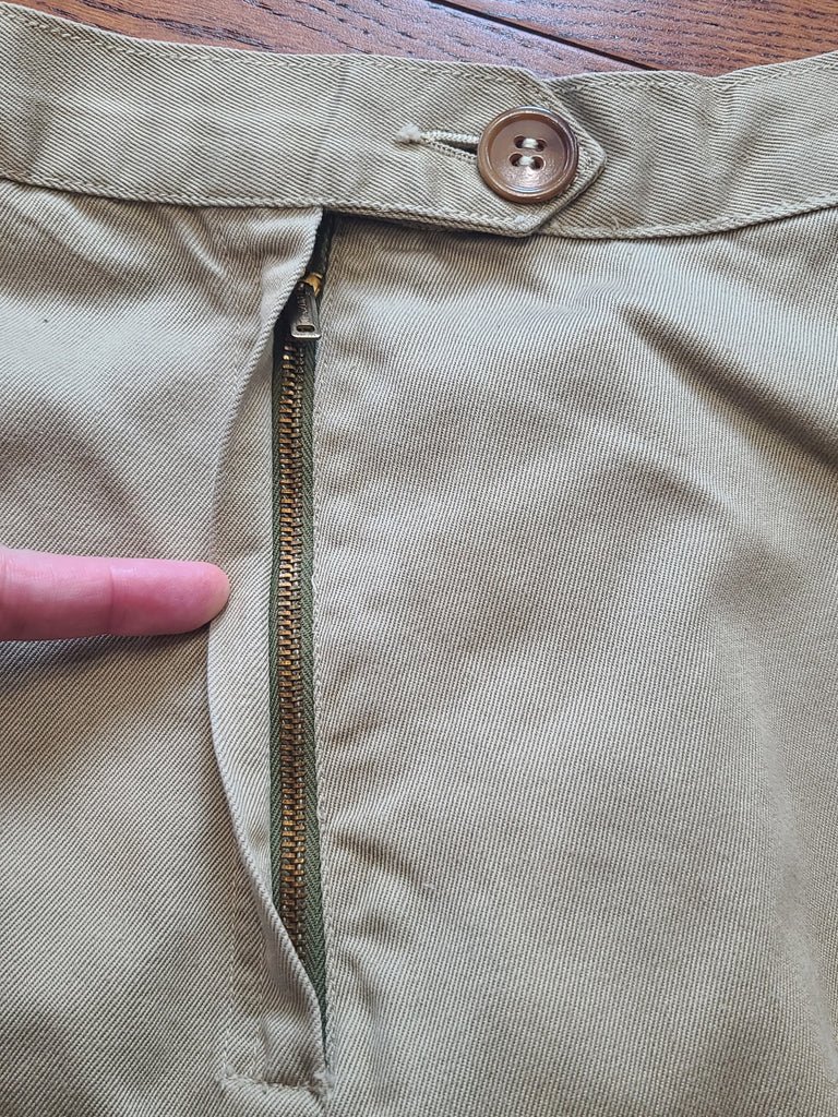 WAC Khaki Skirt(W-26' H-37') — image 6