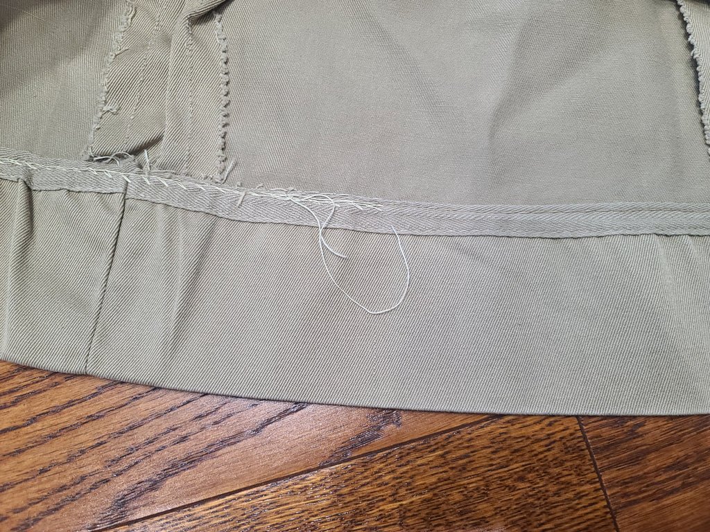 WAC Khaki Skirt(W-26' H-37') — image 8