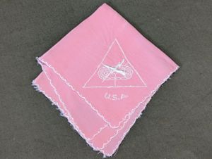 Pink Sweetheart Armored Division Hankie