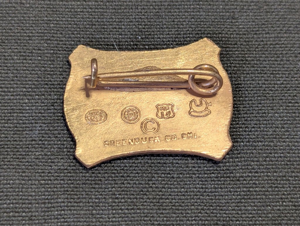 Small US Map Sweetheart in Service Pin — image 3