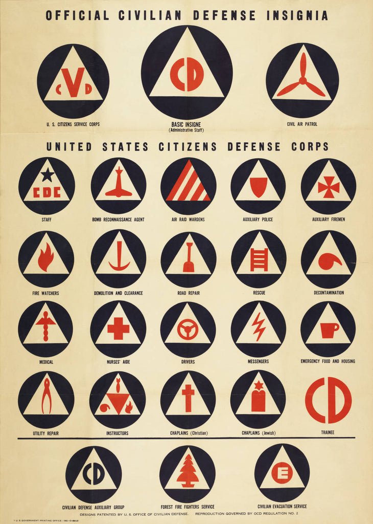 Women's Civil Defense Uniform Jacket & Skirt(B-36' W-26' H-35') — image 29