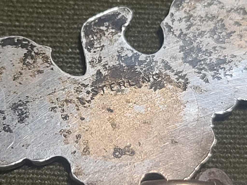 St Sebastian Patron of Soldiers Sweetheart Brooch Sterling — image 6