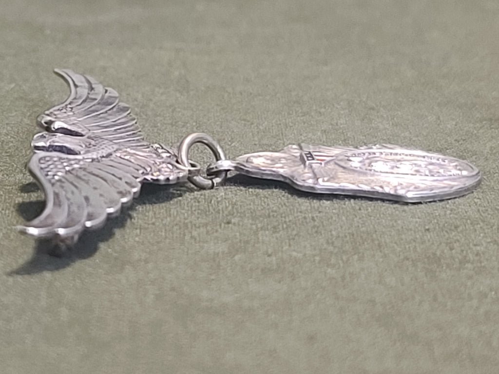 St Sebastian Patron of Soldiers Sweetheart Brooch Sterling — image 8