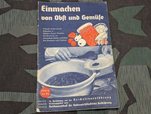 Fruit and Vegetable Canning Recipe Book Deutschen Frauenwerk