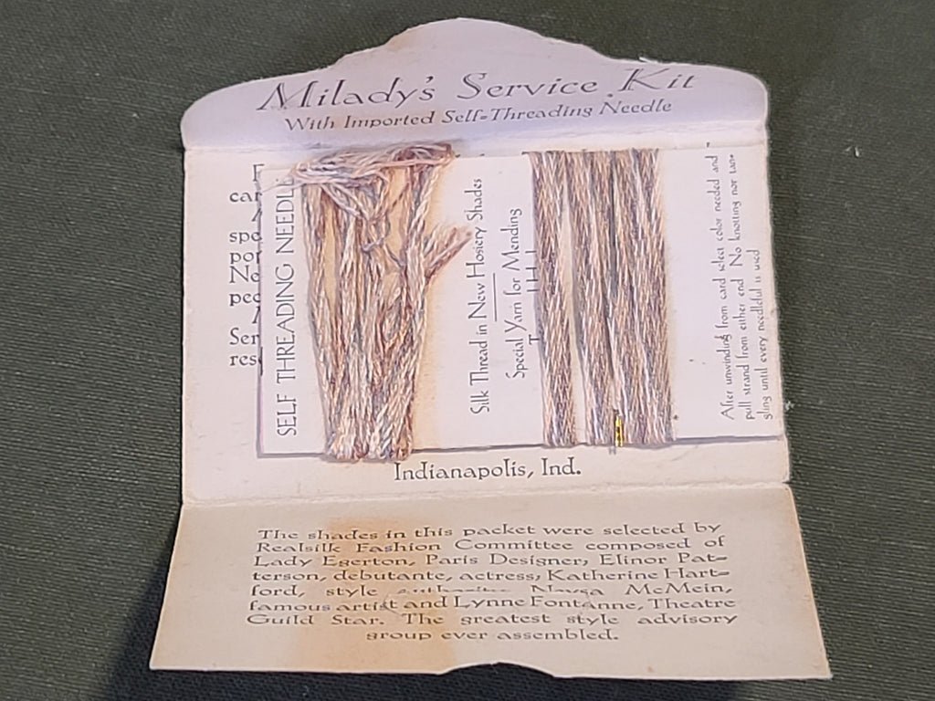 Milady's Hosiery Kit for Repairing Stockings — image 4