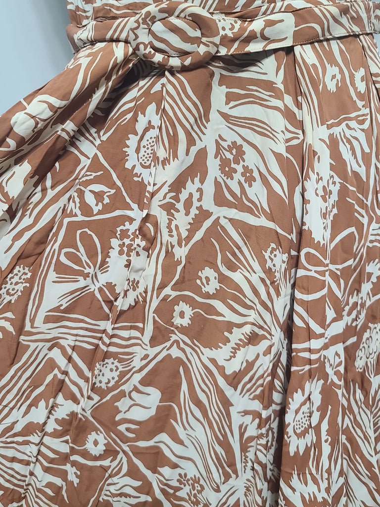 Harvest Print Dress(B-36' W-30') — image 18