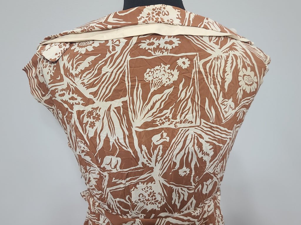 Harvest Print Dress(B-36' W-30') — image 20