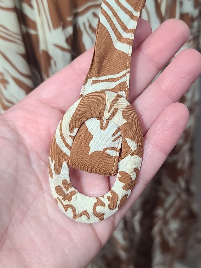 Harvest Print Dress(B-36' W-30') — image 29