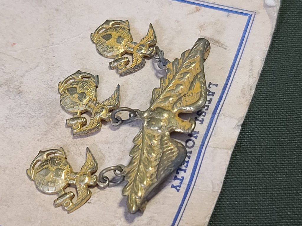 Eagle Marine Corps EGA Pin on Card — image 3