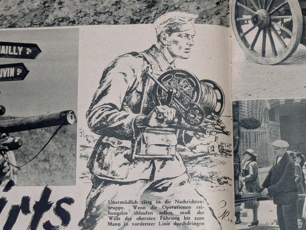Der Stoßtrüpp Deustche FrontZeitzung Soldier's Magazine Illustrated Edition — image 11