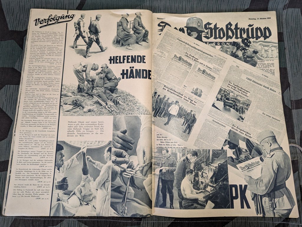 Der Stoßtrüpp Deustche FrontZeitzung Soldier's Magazine Illustrated Edition — image 18
