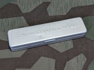 Chlorodont Travel Toothbrush Tin