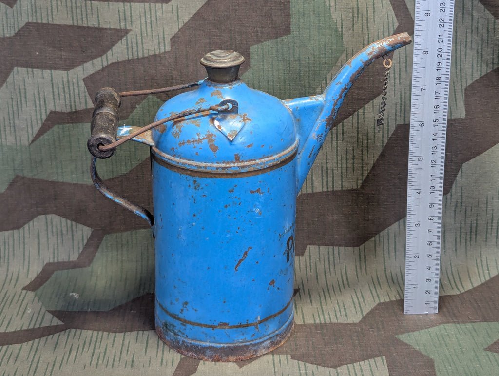 Blue Petroleum Can — image 2