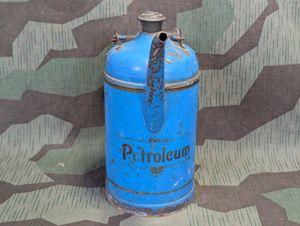 Blue Petroleum Can