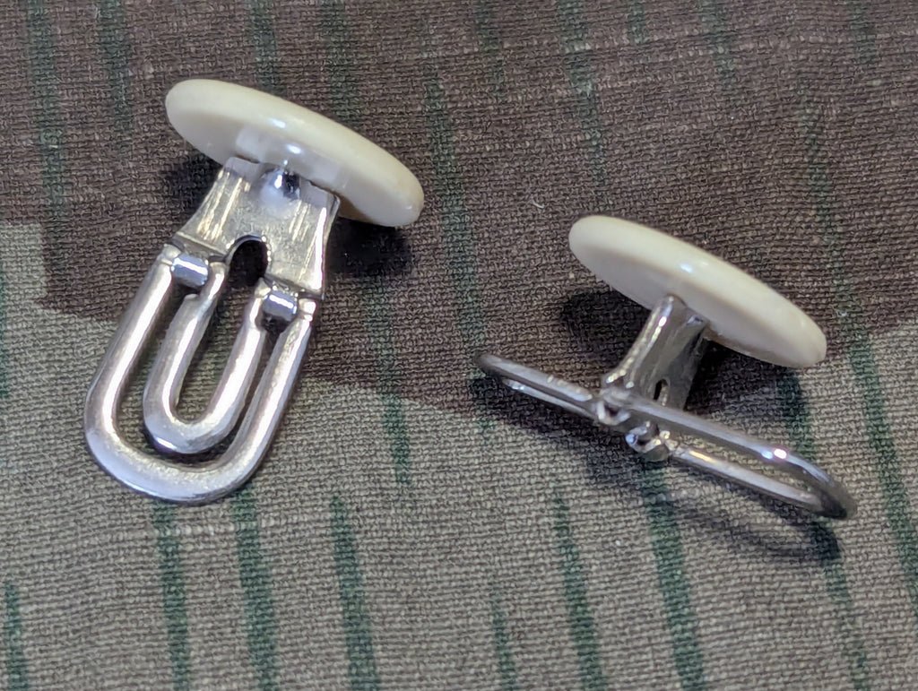 Men's Shirt or Uniform Collar Studs on Card (Lot of 6) — image 4