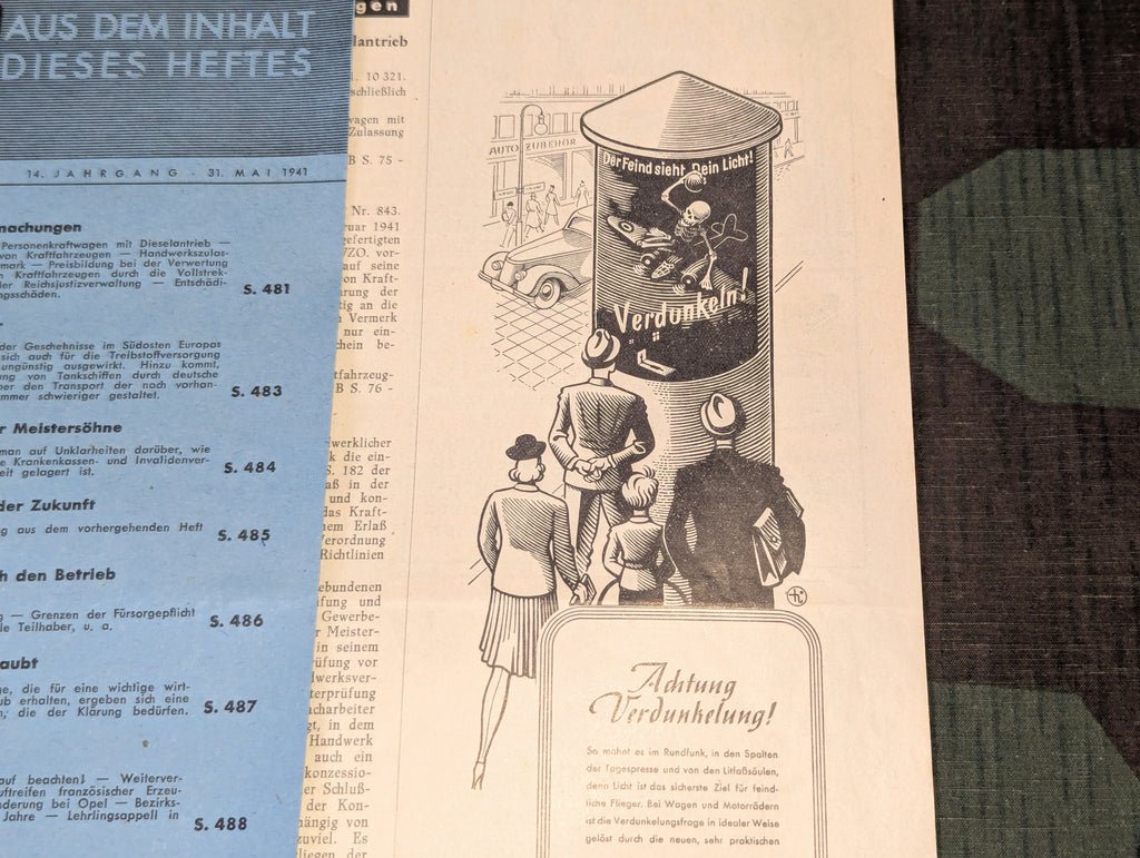 Kraftfahrzeug Handwerk Heft 22 - 31 May 1941 Krafthand NSKK — image 5