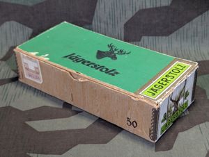 Original Jägerstolz Cigar Box