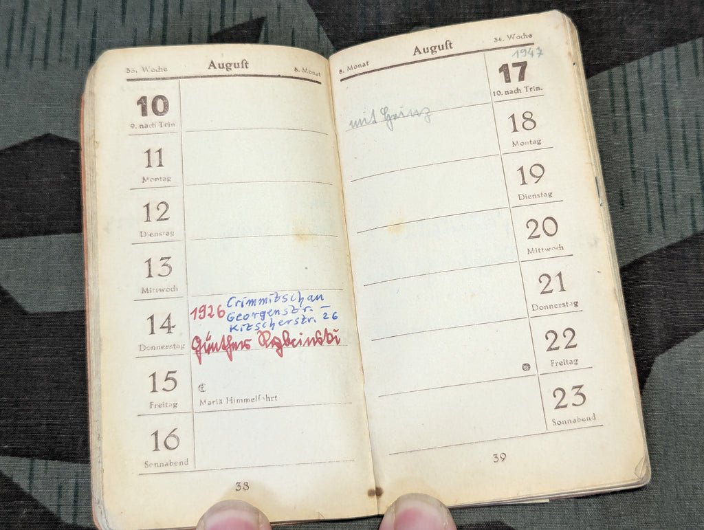 Taschen 1941 Kalender Well Used — image 5