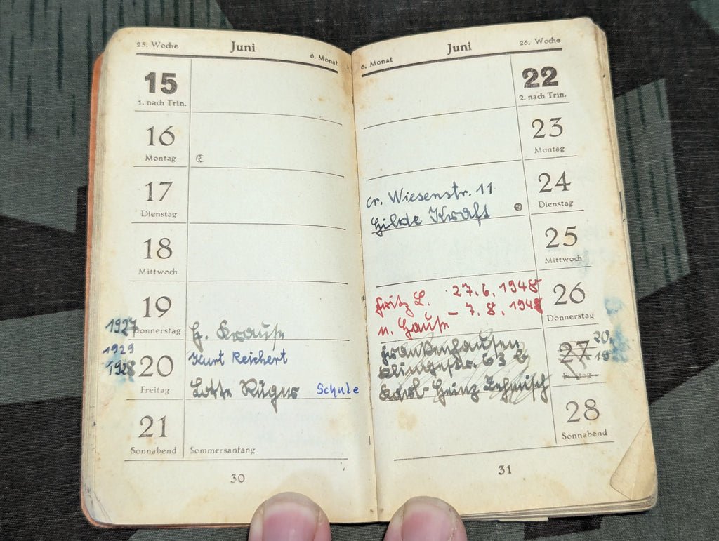 Taschen 1941 Kalender Well Used — image 6