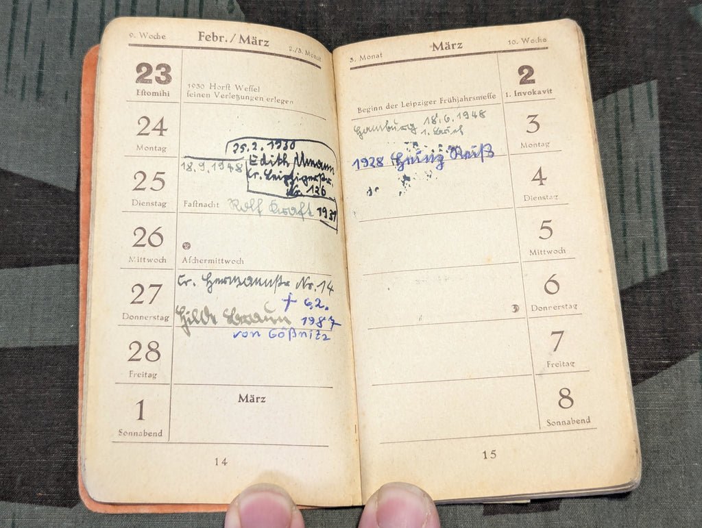 Taschen 1941 Kalender Well Used — image 7