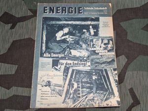 Energie Technical Profession Magazine Heft 11 November 1942
