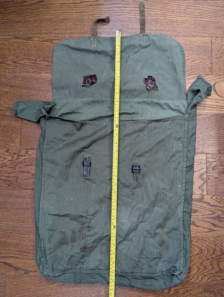 German POW Clothing Bag Made of US GI HBT — image 3