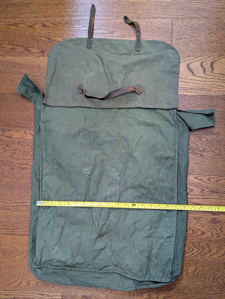 German POW Clothing Bag Made of US GI HBT — image 4
