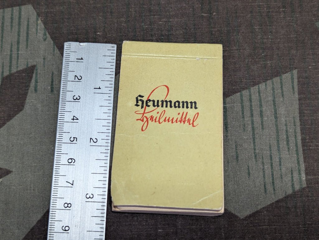 Small Heumann Heilmittel Advertisement Notebook 1938 — image 2