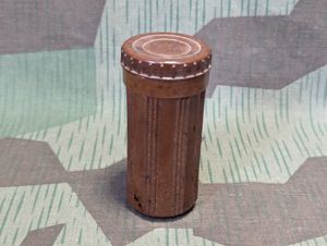 Brown Bakelite Shaving Soap Container