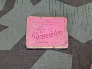 Bayer Pyramidon Medicine Tin