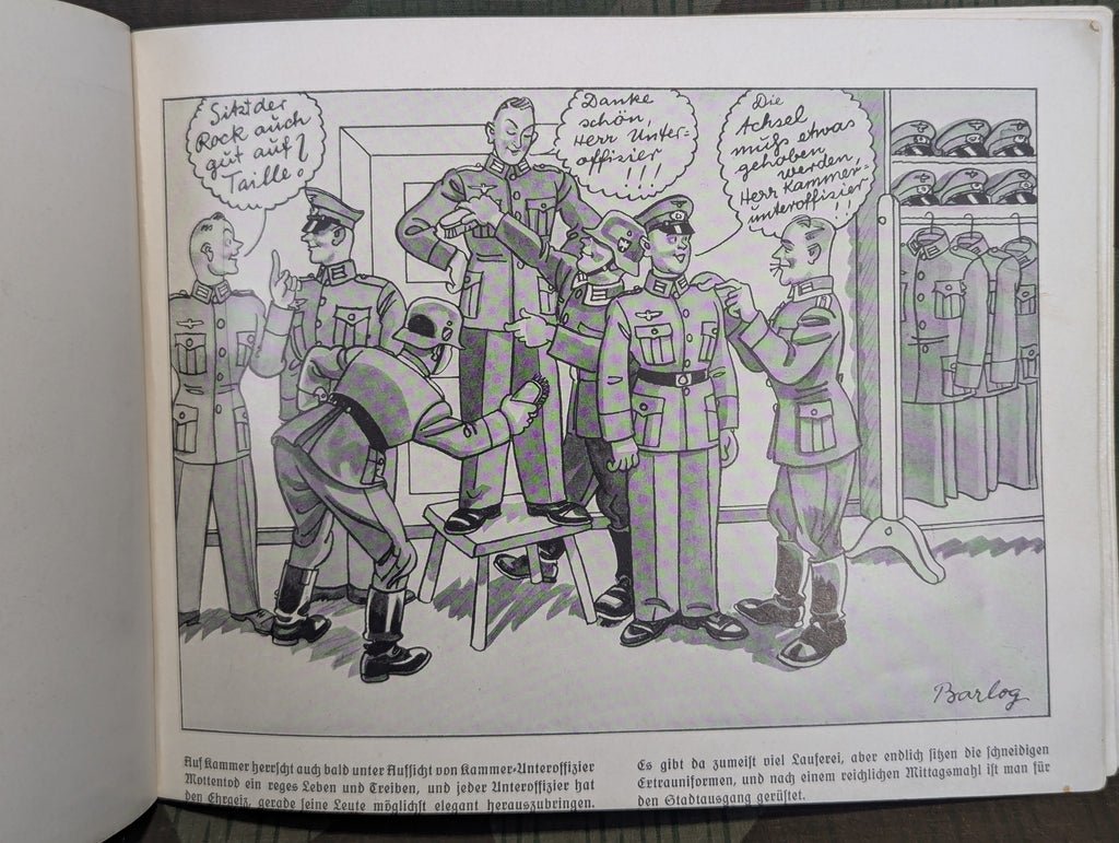 Barlog's Soldatenleben Soldiers Humor Book — image 10