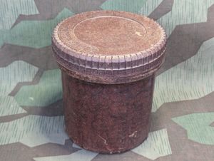 Large Bakelite Artillery Charge Container Kart. Vorl. H. 13