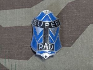 Super Rad Bicycle Badge