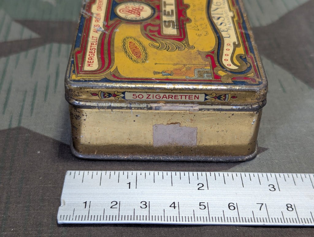 Lessing Co Seti 50 Cigarette Tin — image 3