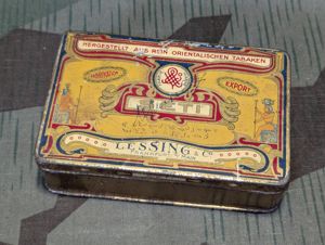 Lessing Co Seti 50 Cigarette Tin