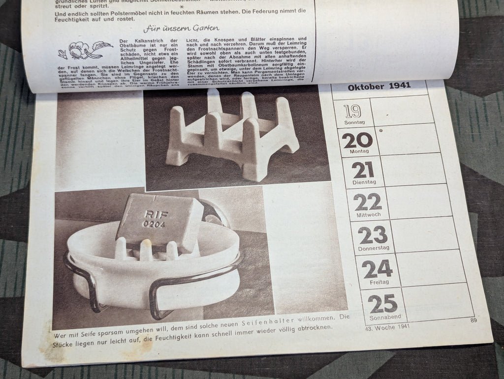 Interesting 1941 Advertising Calendar — image 14